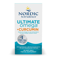 Ultimate Omega + Curcumin 60 Soft gel