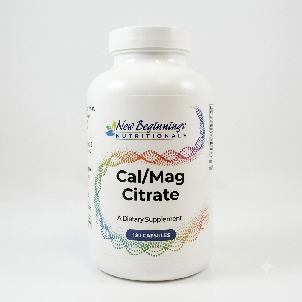Calcium Magnesium Citrate (180 Caps)
