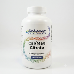 Calcium Magnesium Citrate (180 Caps)