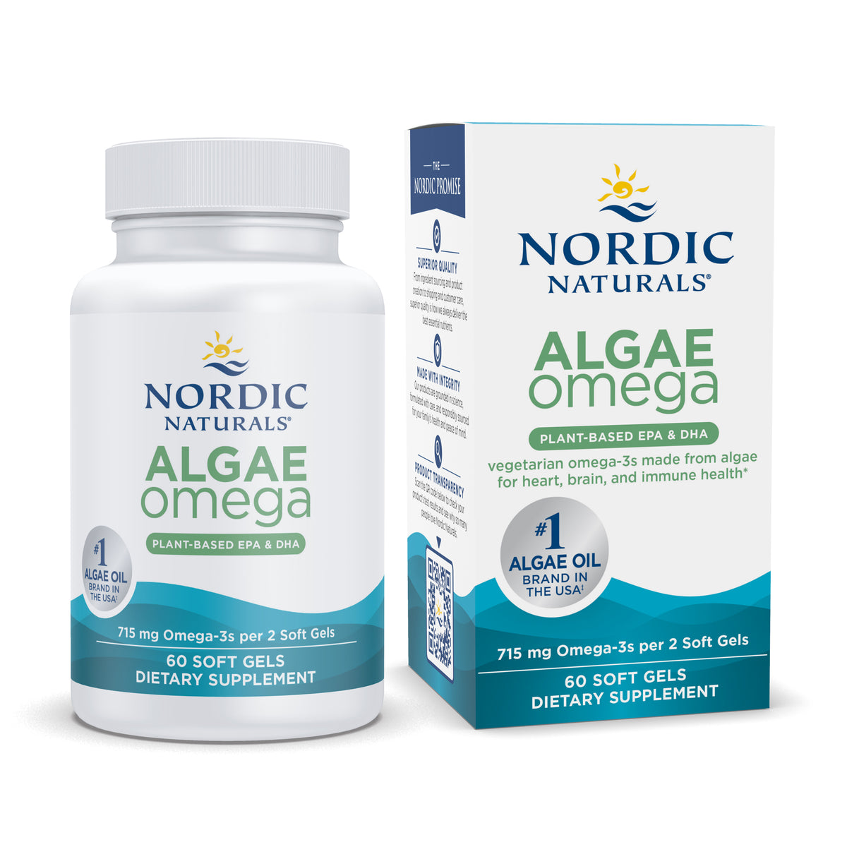 Algae Omega Soft Gels