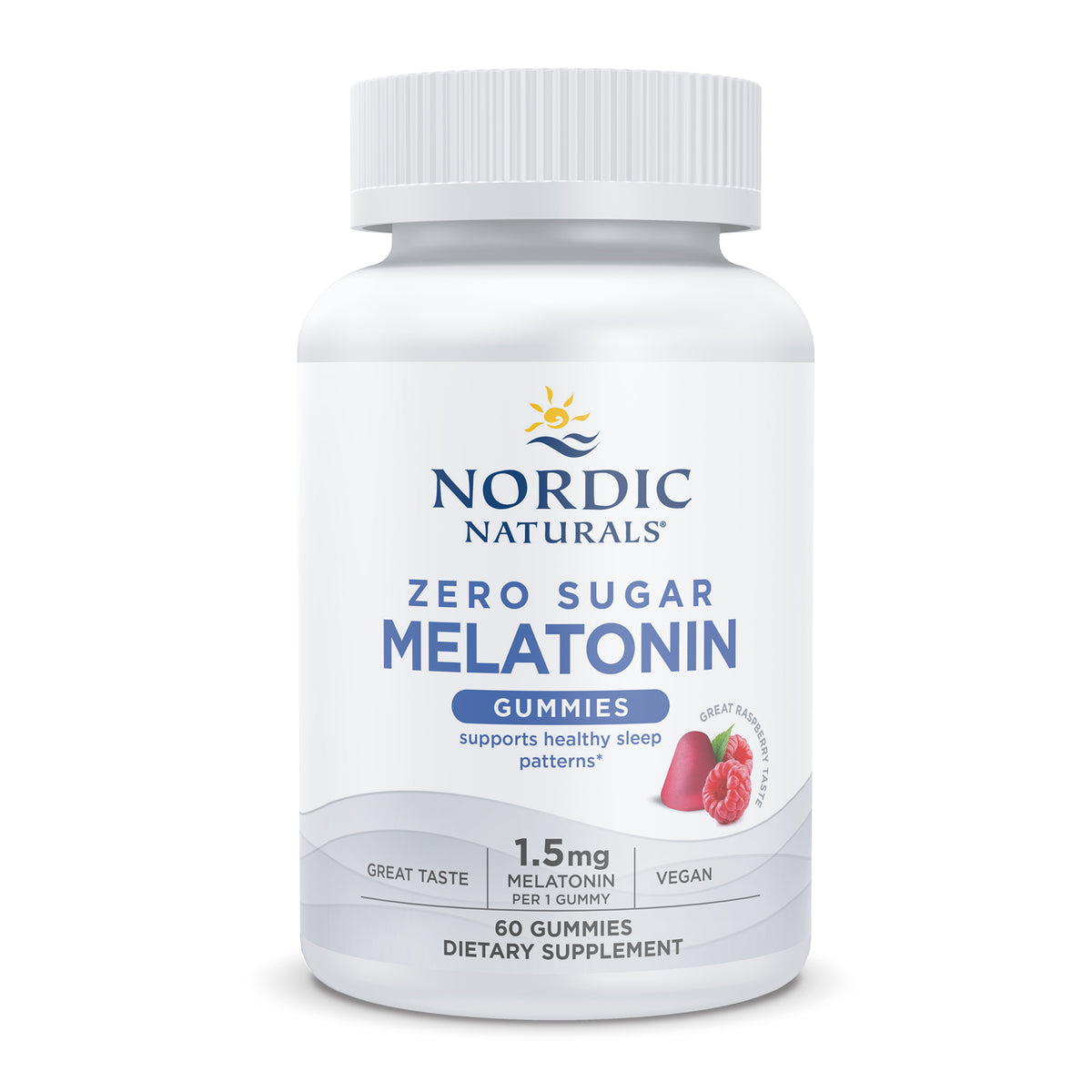Zero Sugar Melatonin 60 Gummies