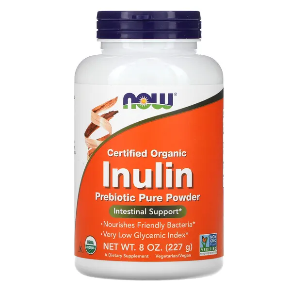 NOW Foods, Certified Organic Inulin