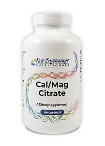 Calcium Magnesium Citrate (180 Caps)